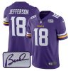 Justin Jefferson Minnesota Vikings Purple Vapor Limited Jersey - All Stitched