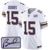 Joshua Dobbs Minnesota Vikings White Classic Vapor F.U.S.E Limited Jersey - All Stitched