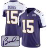Joshua Dobbs Minnesota Vikings Purple Classic Vapor F.U.S.E Limited Jersey - All Stitched