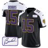 Joshua Dobbs Minnesota Vikings Black Reverse Vapor F.U.S.E Limited Jersey - All Stitched