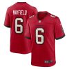 Baker Mayfield Tampa Bay Buccaneers Red Game Jersey - All Stitched
