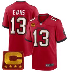 Mike Evans Tampa Bay Buccaneers Red Game Jersey - All Stitched