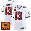 Mike Evans Tampa Bay Buccaneers White Game Jersey - All Stitched