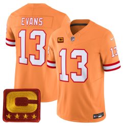 Mike Evans Tampa Bay Buccaneers Orange Creamsicle Throwback Vapor F.U.S.E Limited Jersey - All Stitched