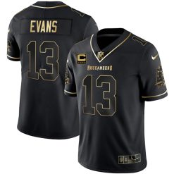 Mike Evans Tampa Bay Buccaneers Black Gold Limited Jersey - All Stitched