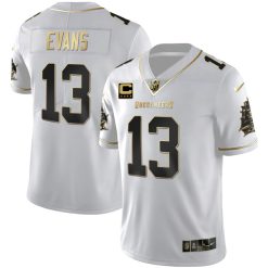 Mike Evans Tampa Bay Buccaneers White Gold Limited Jersey - All Stitched