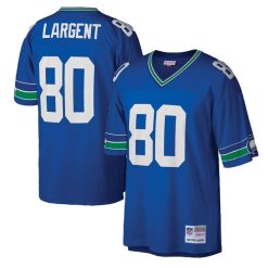 Steve Largent Seattle Seahawks Royal Legacy Jersey - All Stitched