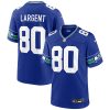 Steve Largent Seattle Seahawks Royal Blue Throwback Game Jersey - All Stitched