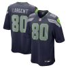 Steve Largent Seattle Seahawks Navy Game Jersey - All Stitched