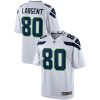 Steve Largent Seattle Seahawks White Game Jersey - All Stitched