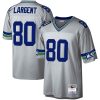 Steve Largent Seattle Seahawks Gray Legacy Jersey - All Stitched
