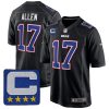 Josh Allen Buffalo Bills Black Game Jersey - All Stitched