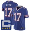 Josh Allen Buffalo Bills Blue Royal Vapor Limited Jersey - All Stitched