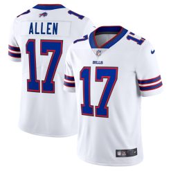 Alternative view of Josh Allen Buffalo Bills White Vapor Limited Jersey - All Stitched