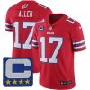 Josh Allen Buffalo Bills Red Vapor Limited Jersey - All Stitched