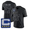 Josh Allen Buffalo Bills Black RFLCTV Limited Jersey - All Stitched