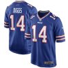 Stefon Diggs Buffalo Bills Blue Royal Game Jersey - All Stitched