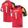 Stefon Diggs Maryland Terrapins College Football Red Jersey - All Stitched