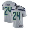 Marshawn Lynch Seattle Seahawks Gray Vapor Limited Jersey - All Stitched