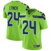 Marshawn Lynch Seattle Seahawks Green Vapor Limited Jersey - All Stitched
