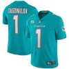 Tua Tagovailoa Miami Dolphins Aqua Vapor Untouchable Limited Jersey - All Stitched