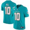Tyreek Hill Miami Dolphins Aqua Vapor Untouchable Limited Jersey - All Stitched