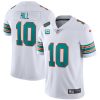 Tyreek Hill Miami Dolphins Alternate White Vapor Untouchable Limited Jersey - All Stitched