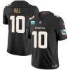 Tyreek Hill Miami Dolphins Black "Gold Trim" Vapor F.U.S.E Limited Jersey - All Stitched