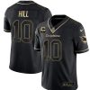 Tyreek Hill Miami Dolphins Black Gold Vapor Untouchable Limited Jersey - All Stitched