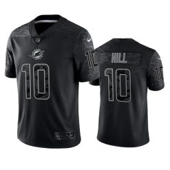 Alternative view of Tyreek Hill Miami Dolphins Black RLFCTV Limited Jersey - All Stitched