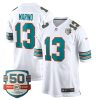 Dan Marino Miami Dolphins Alternate White Game Jersey - All Stitched
