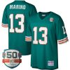 Dan Marino Miami Dolphins Aqua Legacy Jersey - All Stitched