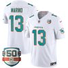 Dan Marino Miami Dolphins White Vapor F.U.S.E Limited Jersey - All Stitched