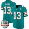 Dan Marino Miami Dolphins Alternate Aqua Vapor F.U.S.E Limited Jersey - All Stitched