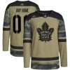Toronto Maple Leafs Hockey Military Appreciation Camo Custom Jersey - All Stitched