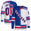Custom New York Rangers Hockey Navy/ White Split Jersey - All Stitched