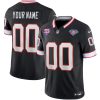 Custom Buffalo Bills 1994 Throwback Vapor F.U.S.E Limited Black Jersey - All Stitched