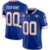 Custom Buffalo Bills 1994 Throwback Vapor F.U.S.E Limited Royal Jersey - All Stitched