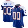 Custom Buffalo Bills 1994 Throwback Vapor F.U.S.E Limited Alternate Royal Jersey - All Stitched