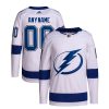 Custom Tampa Bay Lightning Away White Jersey - All Stitched