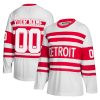 Detroit Red Wings Hockey 1929 Throwback White Custom Jersey - All Stitched