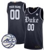 Custom Duke Blue Devils Basketball Navy Jersey - All Stitched