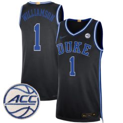 Zion Williamson Duke Blue Devils Basketball Black Limited Jersey - All Stitched