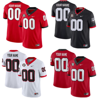 Custom Georgia Bulldogs Football Jerseys