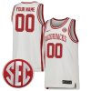 Arkansas Razorbacks College Basketball White Game Custom Jersey - All Stitched