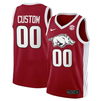 Arkansas Razorbacks College Basketball Cardinal Limited V2 Custom Jersey - All Stitched