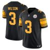 Russell Wilson Pittsburgh Steelers Color Rush Vapor F.U.S.E Limited Jersey - All Stitched