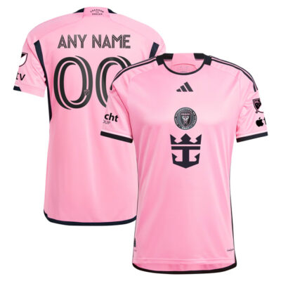 Inter Miami FC 2024/25 Home Custom Name & Number Jersey - Pink