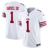 Deebo Samuel Sr. San Francisco 49ers Secondary Alternate White Vapor F.U.S.E Limited Jersey - All Stitched