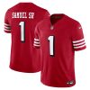 Deebo Samuel Sr. San Francisco 49ers Red Alternate Home Vapor F.U.S.E Limited Jersey - All Stitched